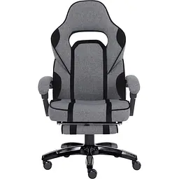 Геймерське крісло GT Racer сіре з чорним (X-2749-1 Fabric Gray/Black Suede) - мініатюра 8