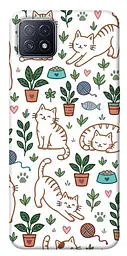 TPU чохол Demsky Cats pattern для Oppo A73