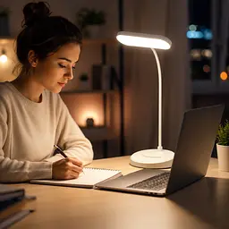 Акумуляторна настільна лампа BL-T6 / Енергозберігаючий LED світильник / Лампа на USB - мініатюра 3