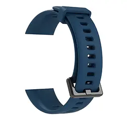 Силіконовий ремінець Primo для фітнес браслета Huawei Band 4 Dark Blue - мініатюра 2