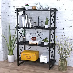Стелаж Скіф-4-920 Loft Design (Горіх Модена)