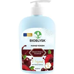 Крем-мило рідке BIOBLYSK 500мл Антибактеріальне “Black Cherry Cocktail”
