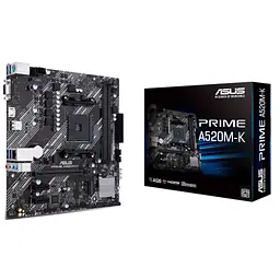 Материнська плата ASUS PRIME A520M-K - мініатюра 2