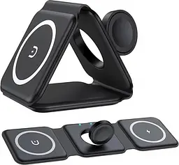 Складана бездротова зарядна станція Groov-e Triton 3-в-1 - мініатюра 5