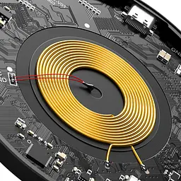 Бездротовий зарядний пристрій Baseus Simple Magnetic Прозорий (WXJK-E02) - мініатюра 5