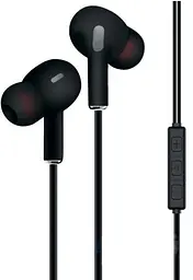 Навушники Gelius Ultra Iron Pleasure GU-015 Black with Xiaomic + button call answering