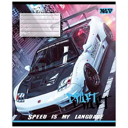 Зошит шкільний Yes Drift А5 18 аркушів клітинка 25 шт. (768882) - мініатюра 4