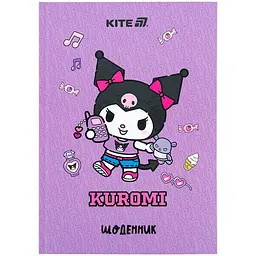 Щоденник шк. B5 "Kite" №HK25-262-3 Kuromi тв.обкл.