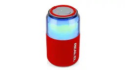 Колонка портативна 1.0 Real-El X-705 Red, 5 Вт, пластиковий корпус, Bluetooth, USB - А/USB - C, RGB підсвічування, живлення від акумулятора, 86 дБ, 1800мА*год, час роботи 22 год (EL121600025) - мініатюра 5