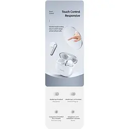 Навушники Bluetooth Usams TWS Earbuds XH09 рожеві - мініатюра 8