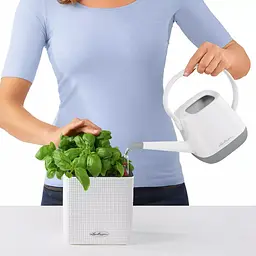 Комплект вазонів з кріпленням Lechuza Green Wall Home Kit Color 48х6х14 см білий (13398) - мініатюра 8