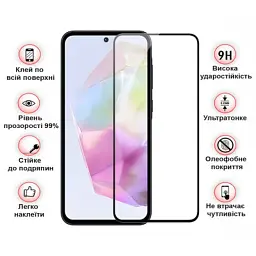 Скло захисне BeCover Samsung Galaxy A35 5G SM-A356 Black (711071) - мініатюра 3