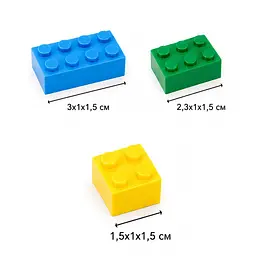Дитячий конструктор Building Blocks HC-196C-02, 500 деталей - мініатюра 2