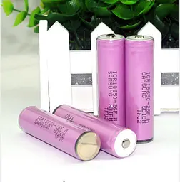 Акумулятор Samsung ICR18650-26H 2600 mAh Li-Ion із захистом - мініатюра 2
