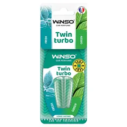 Ароматизатор з подвійною капсулою Winso Twin Turbo - Fresh & Green(538750)