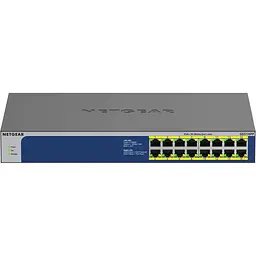 Комутатор GS516PP 16xGE PoE, 260Вт, некерований NETGEAR teh0018213