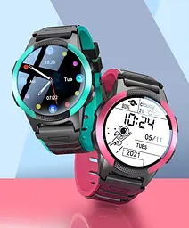 Годинник телефон для дітей Lemfo A36 з GPS геолокацією, 4G сім картою та прослуховуванням Рожевий - мініатюра 12
