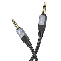 Кабель Hoco UPA32 Jack 3.5 to Jack 3.5 1 м чорний - мініатюра 4