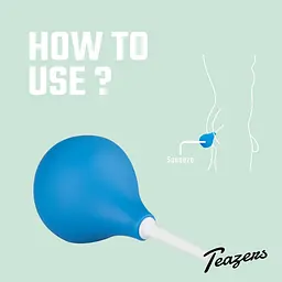 Анальний душ Teazers Intimate Douche (синій) - мініатюра 8