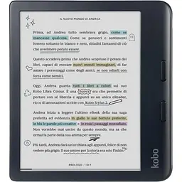 Електронна книга Kobo Libra Colour Black (N428-KU-BK-K-CK) [116851] - мініатюра 1