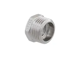 Футорка RAFTEC 1/2"Зх1/4"В латунь, ЗВ, DN15х8, нікель, F01001 - мініатюра 2