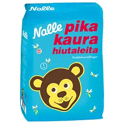 Вівсяні пластівці Nalle pika Kaura hiutaleita експрес 1 хв 1.5 кг