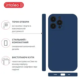 Чохол до мобільного телефона Intaleo SoftShell Apple iPhone 14 Pro Blue (1283126557774) - мініатюра 4