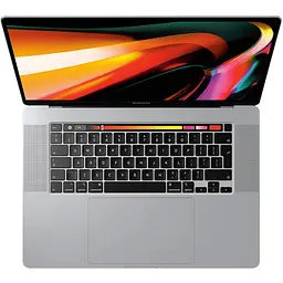 Ноутбук Apple MacBook Pro 16" з Touch Bar 32 ГБ, 1 ТБ, Intel Core i9 сріблястий Seller Refurbished