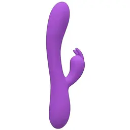 Вібратор-кролик Wooomy Gili-Gili Vibrator with Heat Purple відросток з вушками підігрів до 40°С