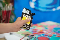 Акрилова фарба Sennelier Abstract, 120 мл, Кадмій жовто-лимонний відтінок (Cadmium Yellow Lemon Hue) - мініатюра 4