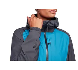 Куртка жіноча Black Diamond Highline Shell S Чорний-Синій - мініатюра 6