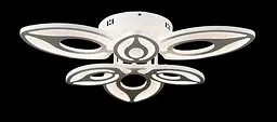 Люстра стельова LED Splendid Ray L22800/3+3, 114W, білий, сучасний стиль з пультом, димером, 58 см - мініатюра 4