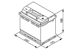 Акумулятор Bosch S4 EFB 60Ah EN 560A (0 092 S4E 051) - мініатюра 5