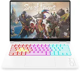 HP Ноутбук OMEN Transcend 14-fb1008ua 14" 3K OLED, Intel U7-255H, 32GB, F1024GB, NVD5060-8, DOS, білий