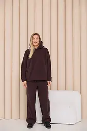 Тепле худі для вагітних та годуючих з потайними блискавками із флісової тканини Buffalo XXL-3XL (50-52) Lullababe шоколадний - мініатюра 6
