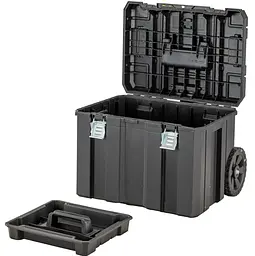 Ящик-візок TSTAK 2.0 DeWalt збільшеної місткості з лотком (DWST83347-1) - мініатюра 4