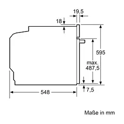 Духова шафа Bosch HBG7341B1 - мініатюра 7