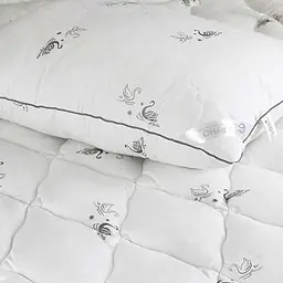 Подушка Руно Swan Luxury з штучним лебединим пухом, 70х70 см, білий (313.52_Swan Luxury) - мініатюра 3