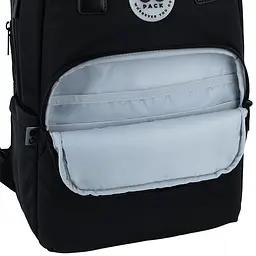 Рюкзак GoPack Teens 122M-1 Чорний (GO26-122M-1) - мініатюра 10
