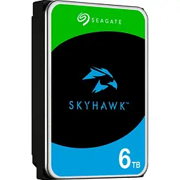 Жорсткий диск 3.5` Seagate SkyHawk 6TB SATA 256MB (ST6000VX009) [105239]