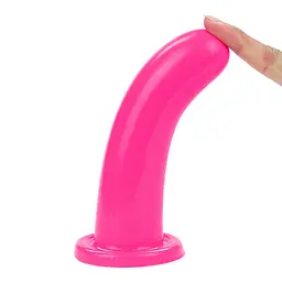 Фалоімітатор LoveToy Holy Dong 6" 17 см рожевий - мініатюра 4