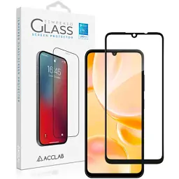 Скло захисне ACCLAB Full Glue ZTE Blade A55 Black (1283126598852)