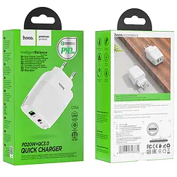 Швидкісне зарядне 3 ампери Hoco C85A Type-C PD 20W QC3.0 - мініатюра 4