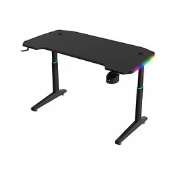 Комп'ютерний стіл GT Racer T-1221 Black (T-1221 (120x60x71-79) Black) - мініатюра 4