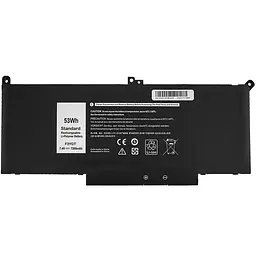 Батарея для ноутбука Dell F3YGT (Latitude: 7280 7380 7480 E7280 E7380 E7480) 7.6V 7200mAh Чорний - мініатюра 3