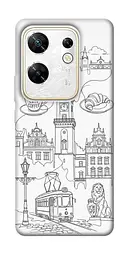 TPU чохол Demsky Lviv spirit для Infinix Zero 30 4G