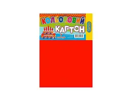 Картон кольоровий ЛЮКС КОЛОР А4 7арк. ЦК-7
