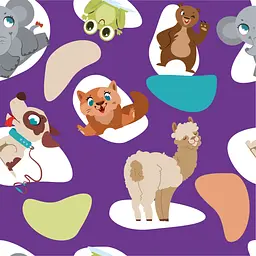 Багаторазова пелюшка Pelushka Animals 50х70 см - мініатюра 3