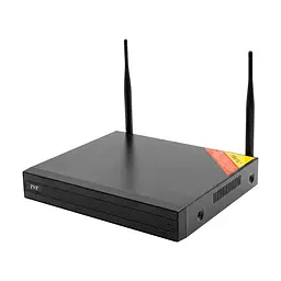 Комплект IP-відеонагляду з WiFi на 4 камери TVT TD-P0804W1-001: 4 циліндричні 4Mp WiFi IP-відеокамери + 8-канальний 8Mp WiFi IP-відеореєстратор (77-00482) - мініатюра 2