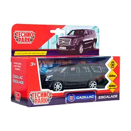 Автомодель Technopark Cadillac Escalade, 1:32, чорний (ESCALADE-BK) - мініатюра 4